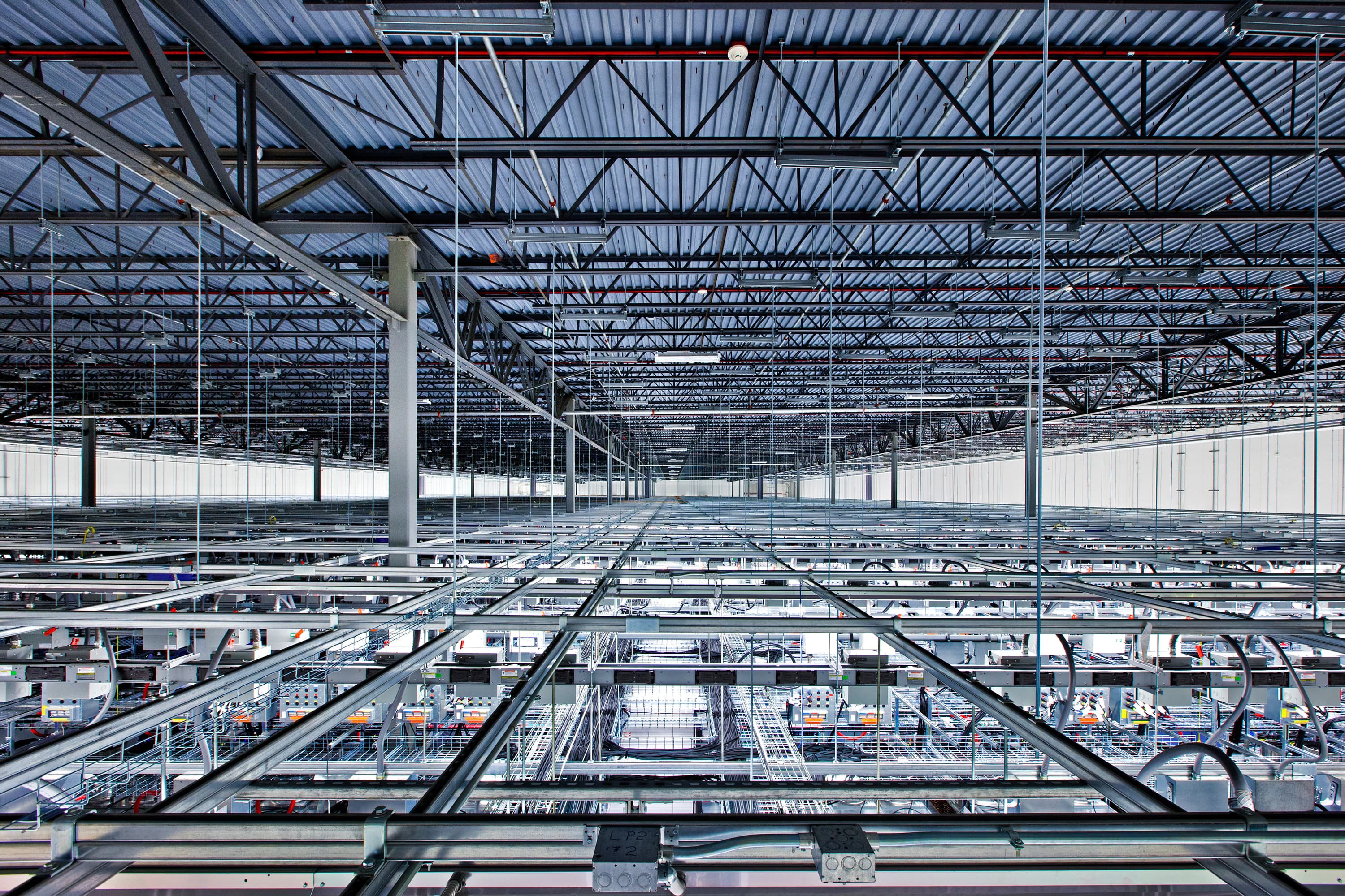 Large Google data center infrastructure
